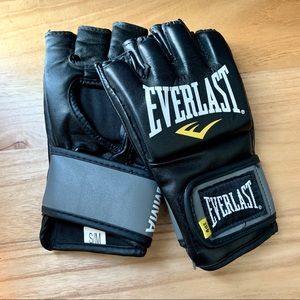 Everlast Pro Style Grappling Gloves Red